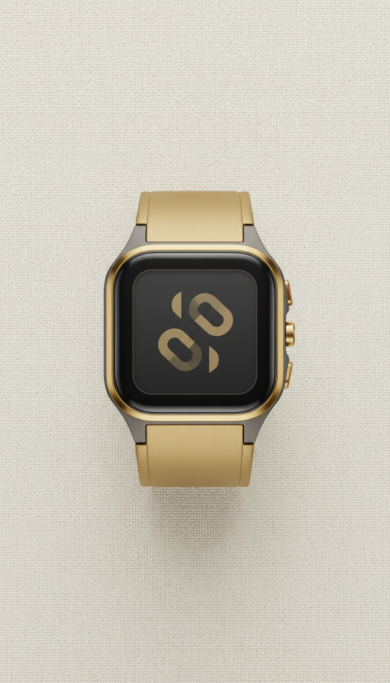 Digital Titanium Smart Watch